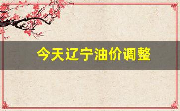 今天辽宁油价调整-辽宁今日油价多少